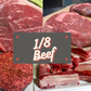 1/8 Beef- 45 Pounds- DEPOSIT- FREE SHIPPING