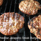 Steak Burger Patties- Bacon & Cheddar or Hot Pepper Jack Cheese & Jalapeno