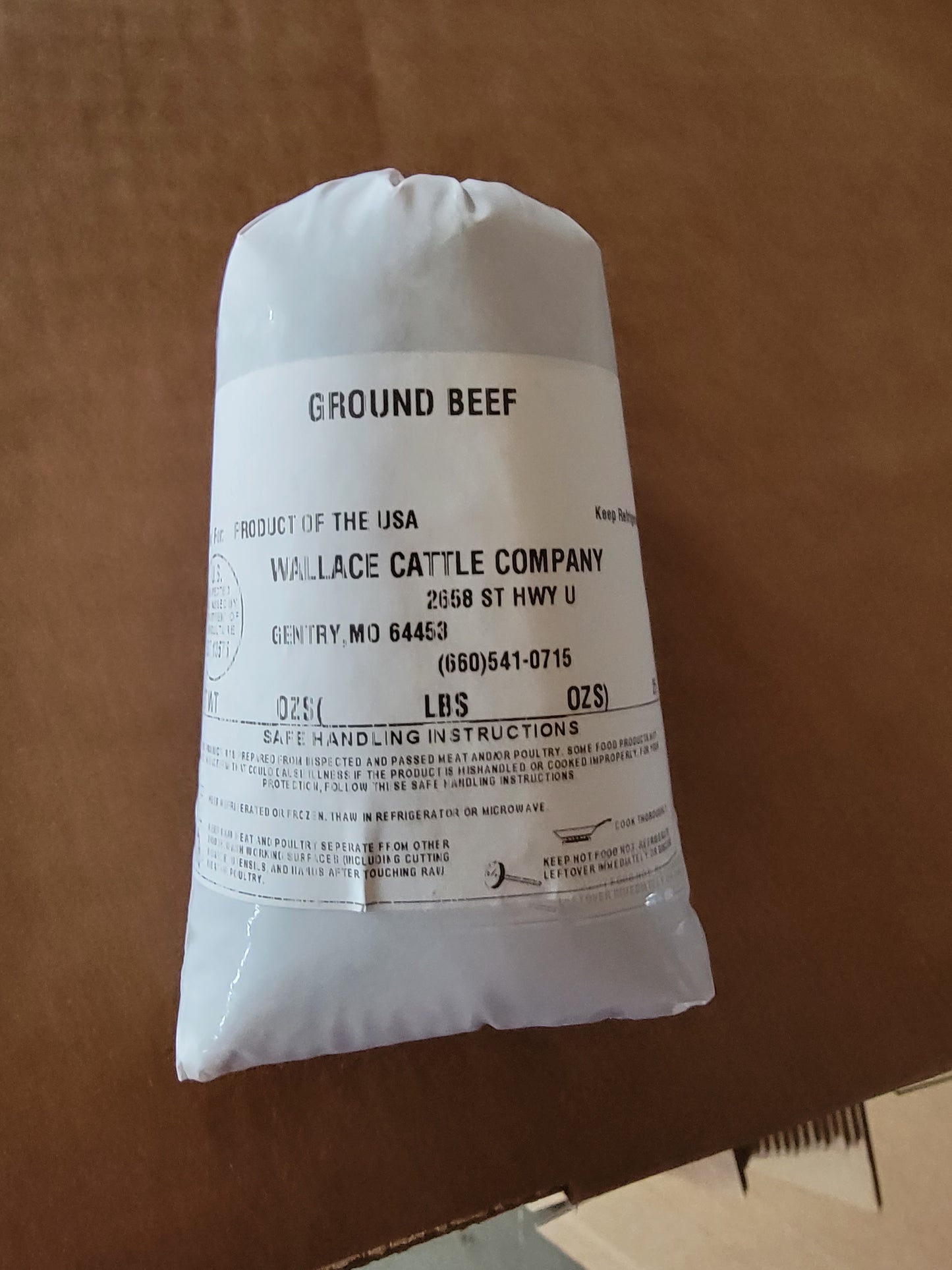 15 Pound Ground Beef Bundle